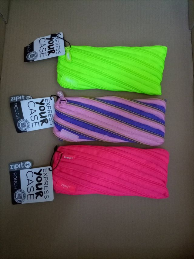 estuche de cremallera