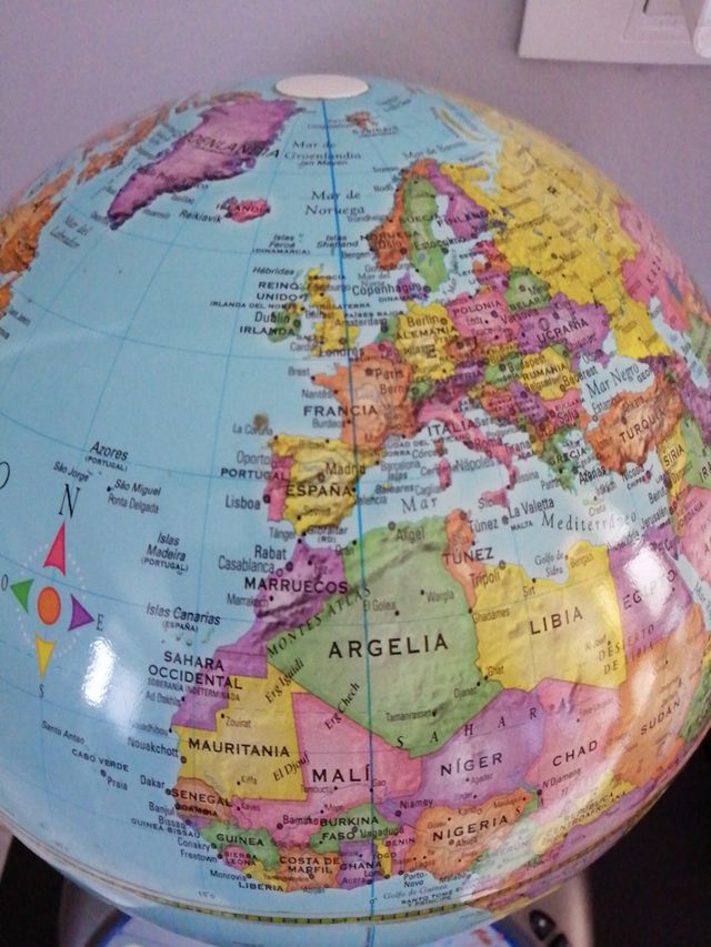 globo terráqueo Leap Frog.