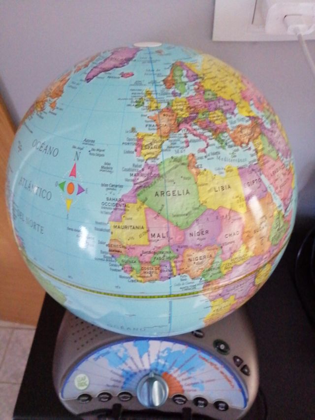 globo terráqueo Leap Frog.