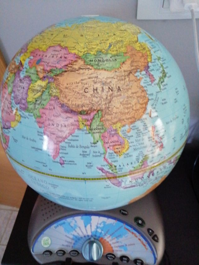 globo terráqueo Leap Frog.