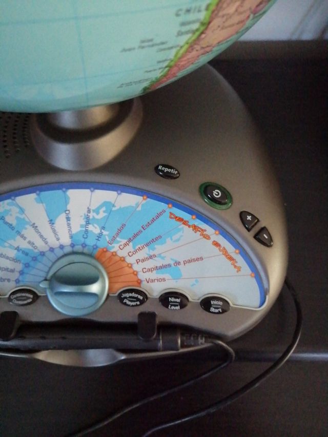 globo terráqueo Leap Frog.