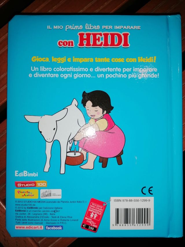 libro impara con Heidi
