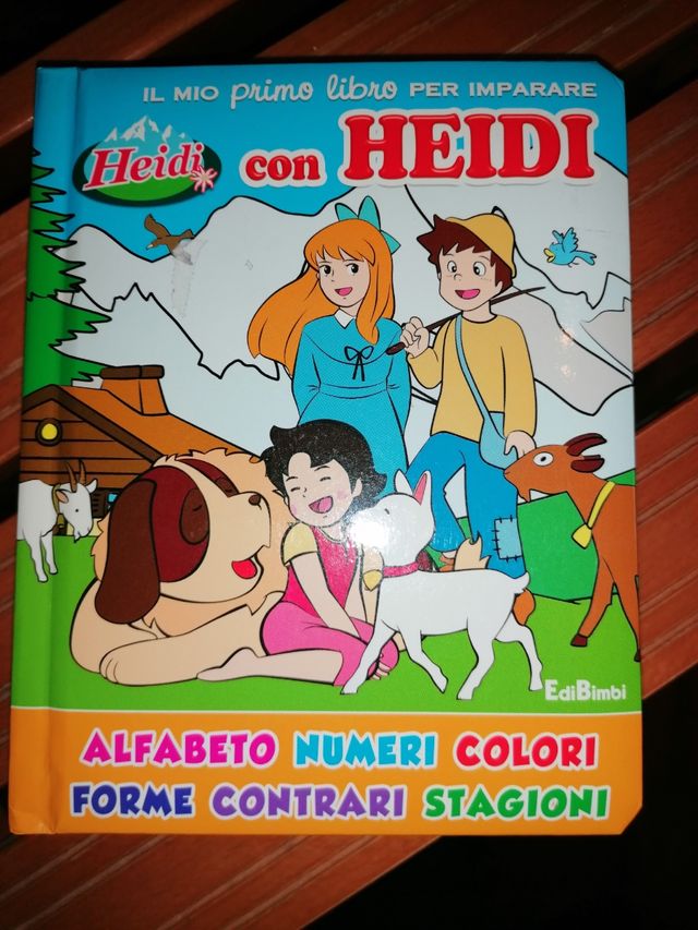 libro impara con Heidi