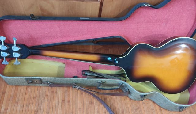 Hoyer Bass Sunburst 60's.