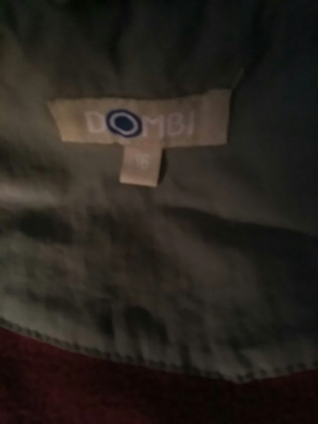 forro con capucha talla 16