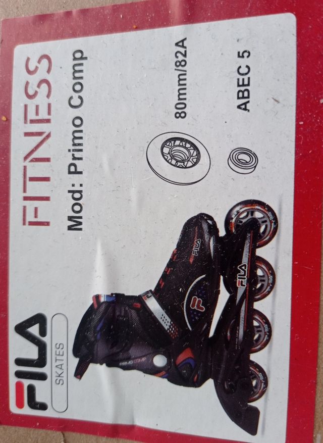 patines línea  fila