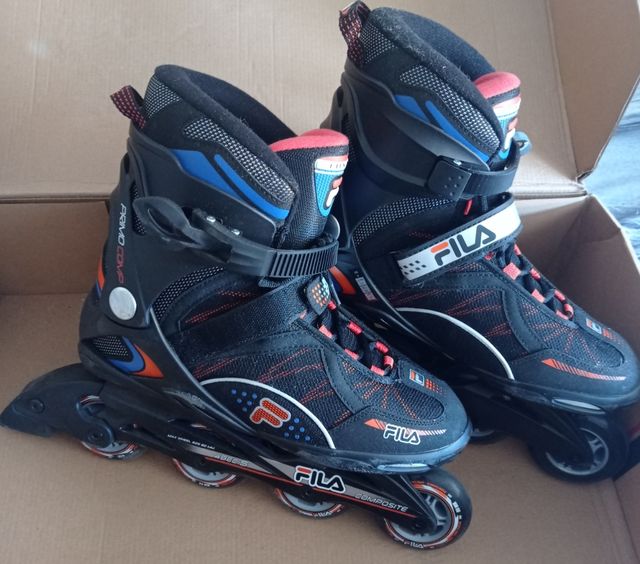 patines línea  fila