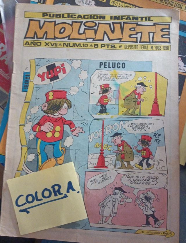 MOLINETE Lote 13 números