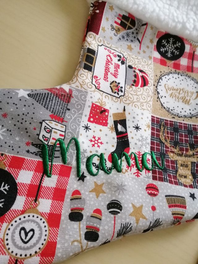 Calcetín de Navidad personalizado