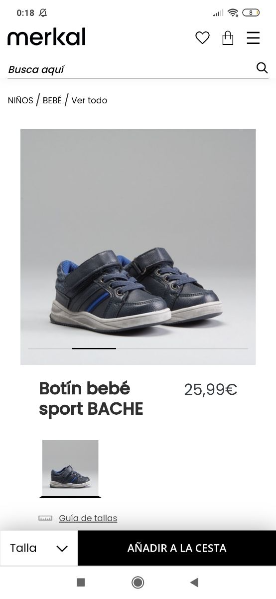 Vendo stivaletti sportivi BACHE per bambino