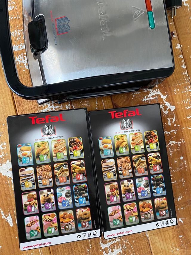 Gofrera y sandwichera TEFAL