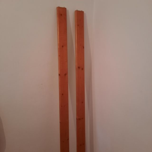 dos largueros de 180