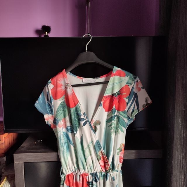 vestido floreado