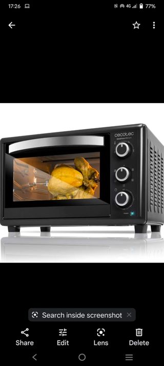 Elektrinė krosnelė Cecotec Bake'n Toast 650 Gyro, žema kaina - BIGBOX.LT