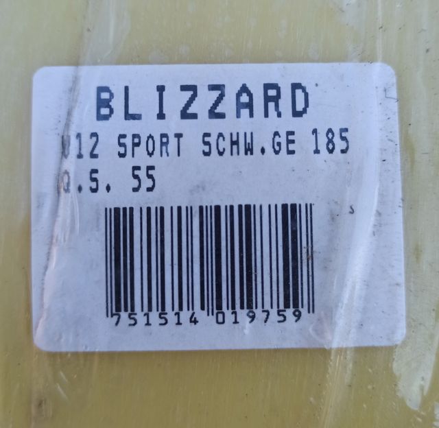 Skis Blizzard V12 amarillo NUEVOS