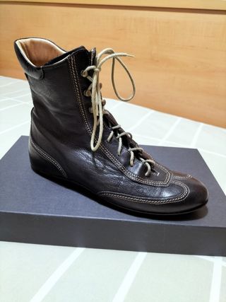 Botas Lottusse piel mujer de segunda mano por 30 EUR en Zaragoza en WALLAPOP