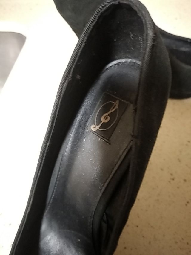 zapatos corte salón número 37 altos