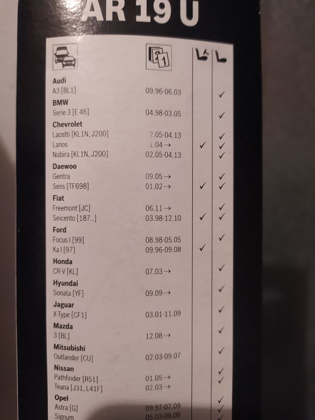 limpiaparabrisas bosch