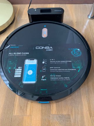 Cecotec Conga 1090 Connected Force de segunda mano por 95 EUR en Madrid en  WALLAPOP