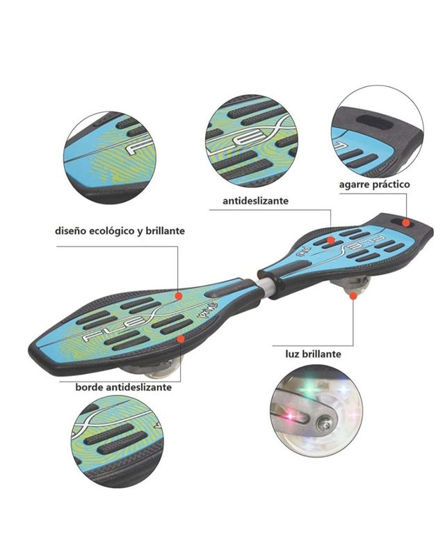 Monopatín Waveboard Skateboard