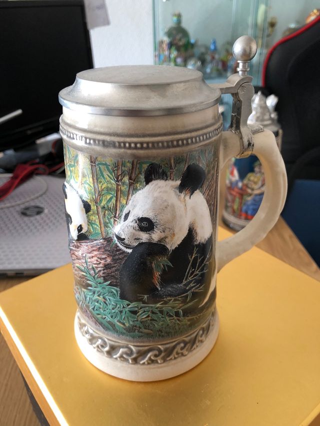 Jarra Ceramica con tapa.