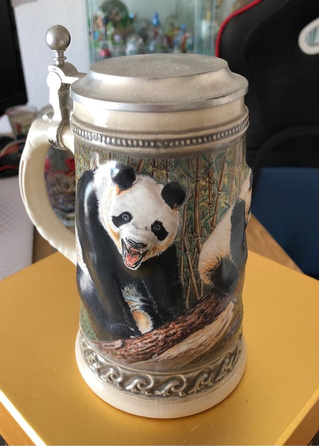 Jarra Ceramica con tapa.