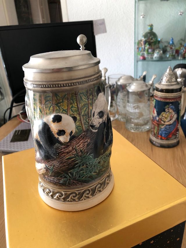 Jarra Ceramica con tapa.