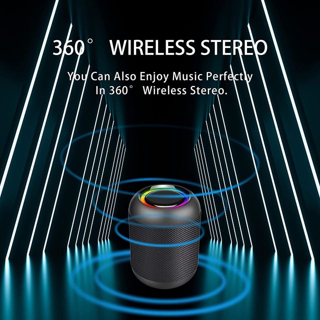 Con IPX7 Altavoz Bluetooth portátil NUEVO