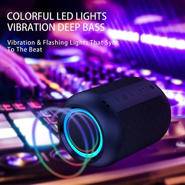 Con IPX7 Altavoz Bluetooth portátil NUEVO