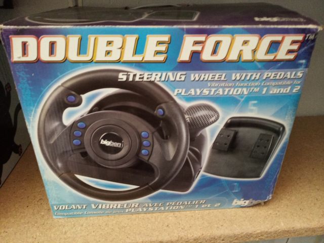 volante y pedales para PlayStation
