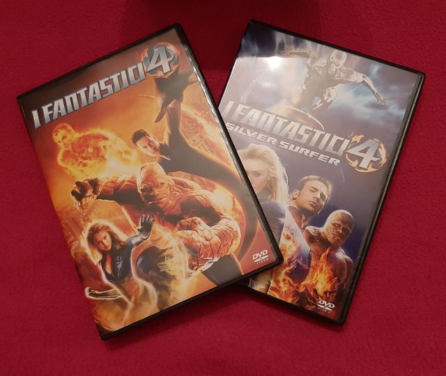 🟡 Cofanetto 2 DVD I fantastici 4