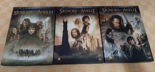 🟡 DVD Trilogia il signore degli anelli