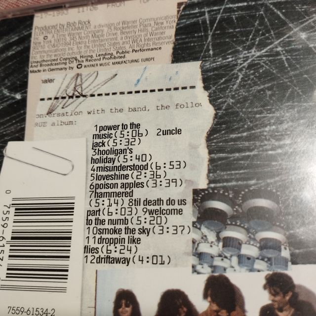 MOTLEY CRUE sin titulo 94 CD