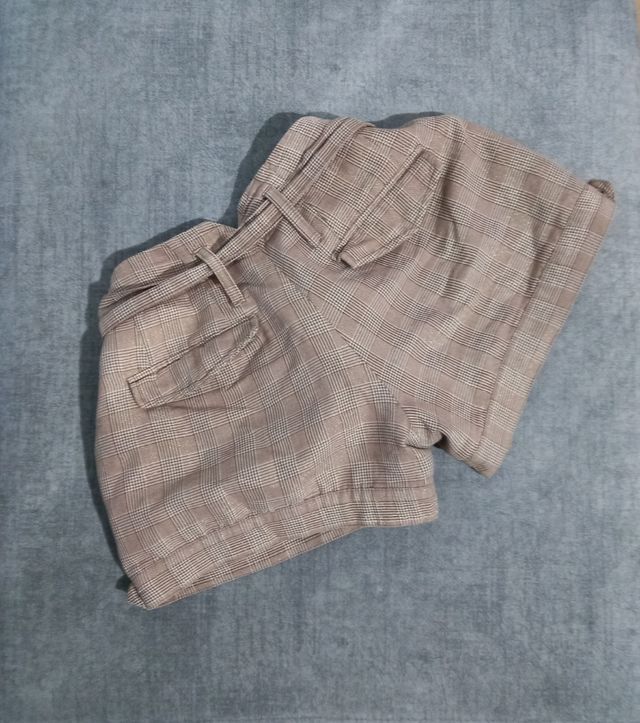 pantalón corto de brillo stradivarius