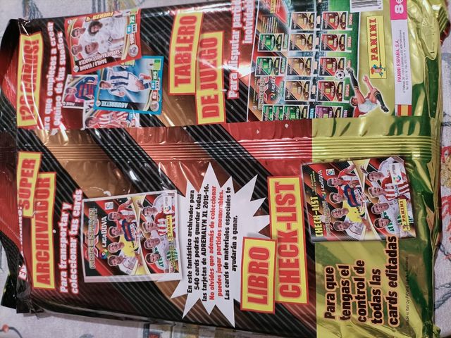 megapack starter pack Adrenalyn cromos 2015 2016