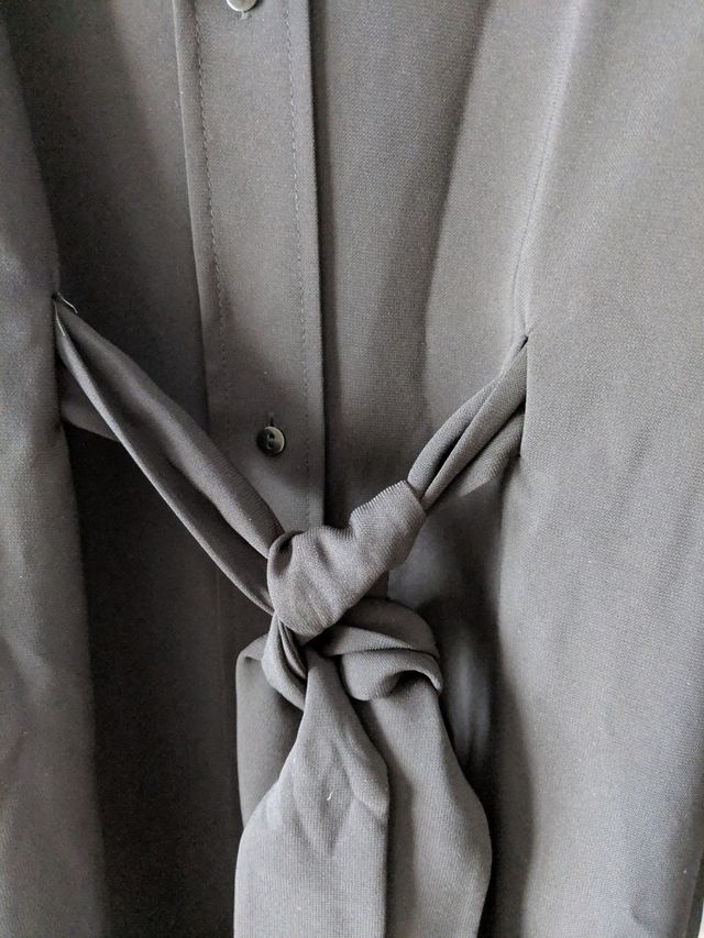 Mango. Vestido cinturón a estrenar T. M