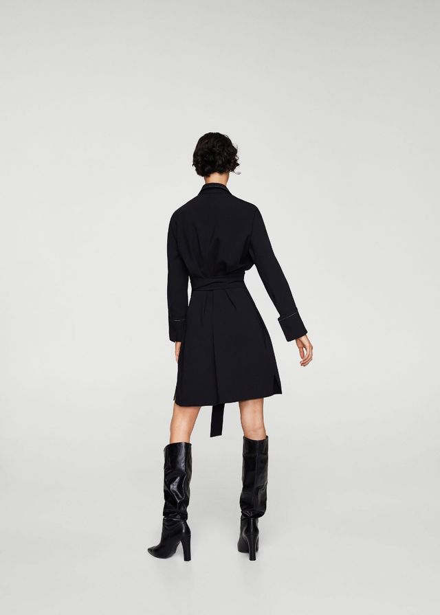 Mango. Vestido cinturón a estrenar T. M