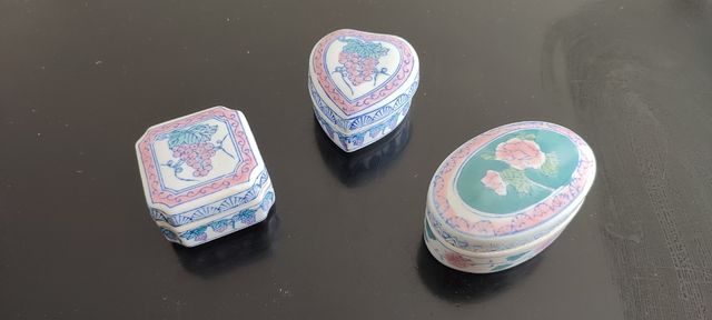 cajitas porcelana antigua