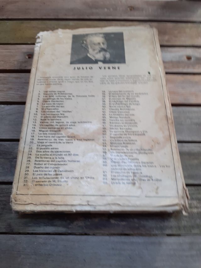  libro la vuelta al mundo en 80 dias de 1960