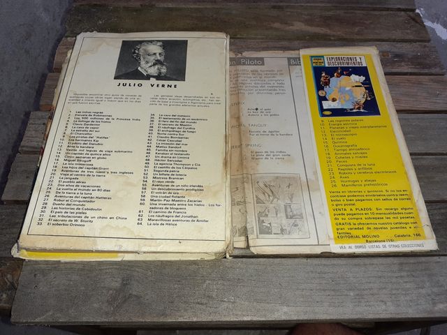  libro la vuelta al mundo en 80 dias de 1960