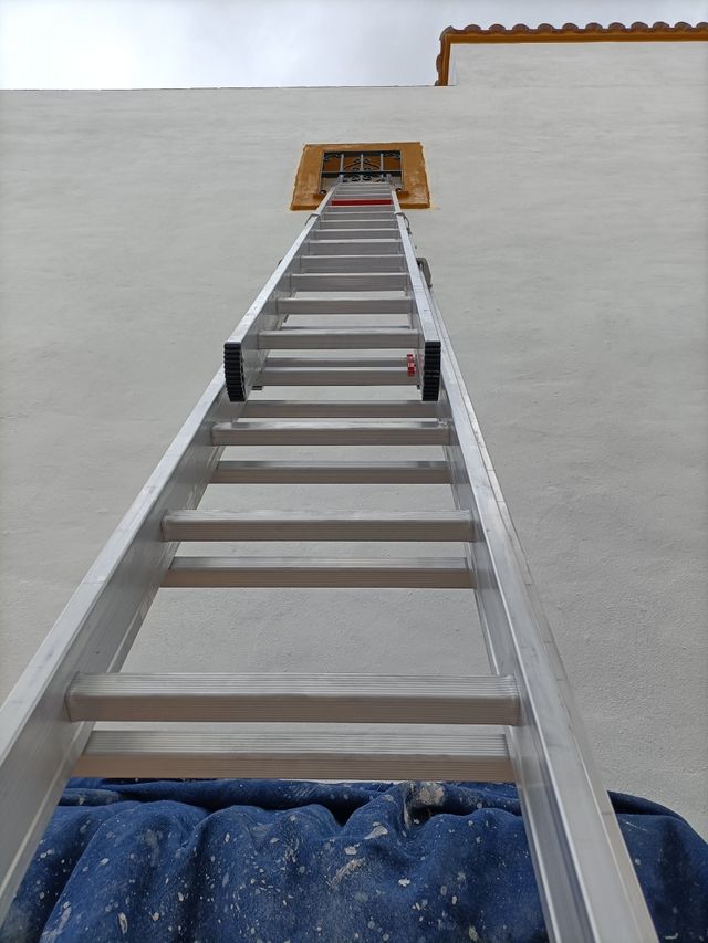 Pintor autónomo de trabajos en altura