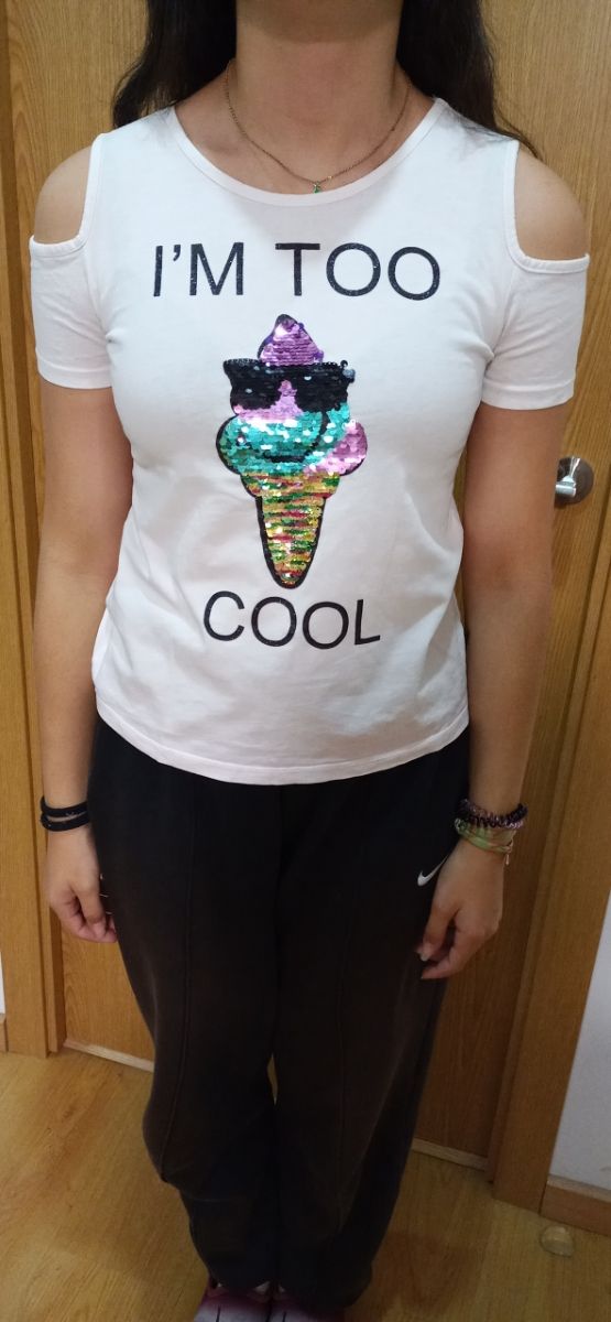 CAMISETA LENTEJUELAS REVERSIBLES