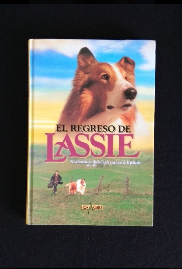 Libro el regreso de Lassie