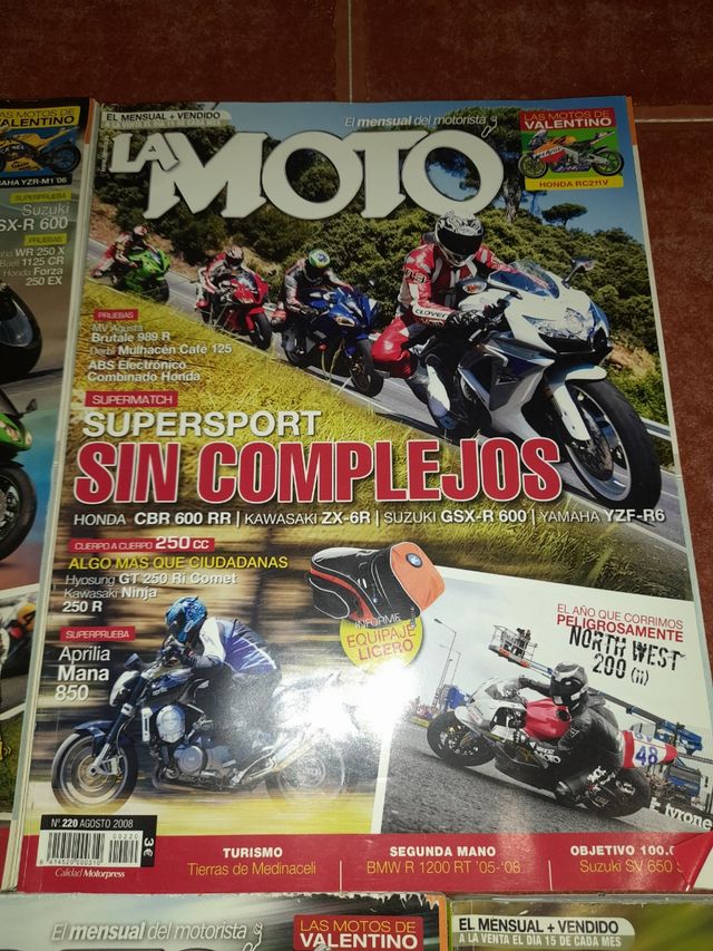 8 riviste «La Moto»