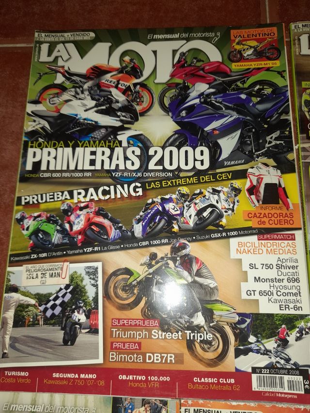 8 riviste «La Moto»