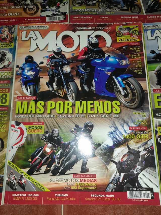 8 riviste «La Moto»