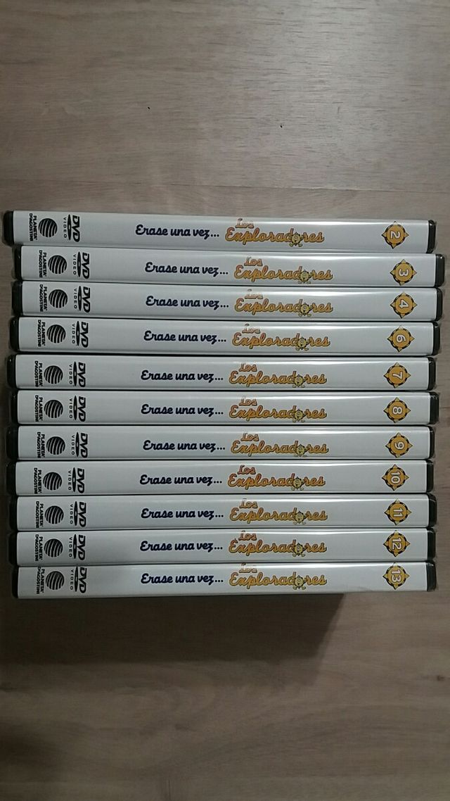 Érase una vez la vida,los exploradores.