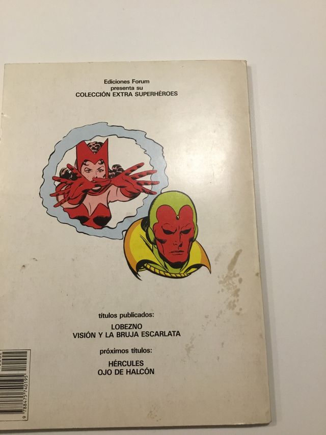 Marvel Visión y la bruja escarlata