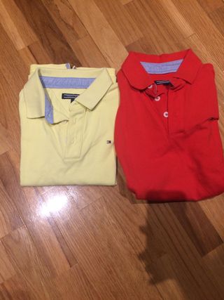 Polos tommy de segunda mano por 10 EUR en Murcia en WALLAPOP