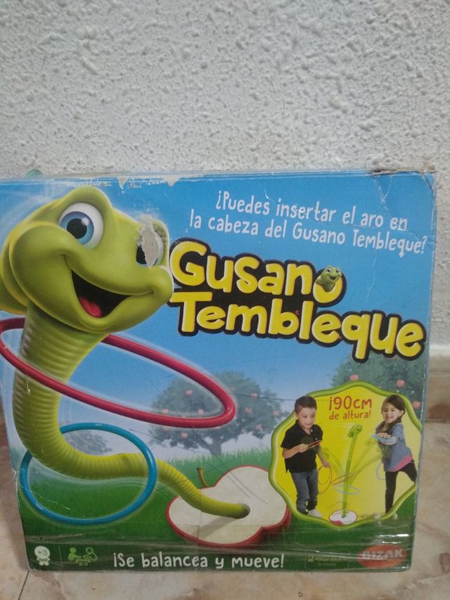 juego gusano tembleque